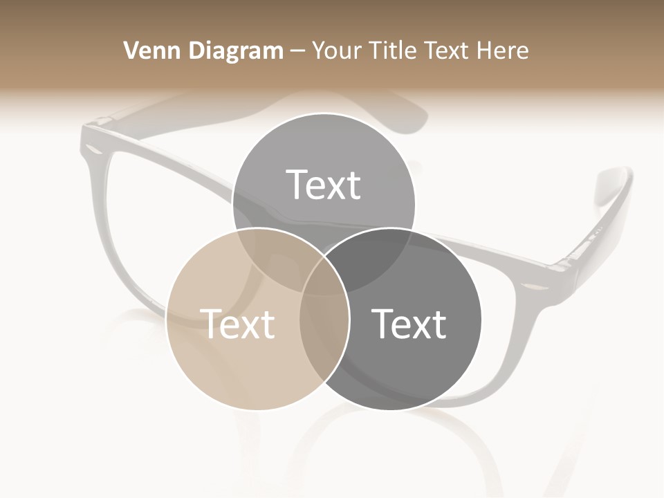 Contrast Background Lens PowerPoint Template