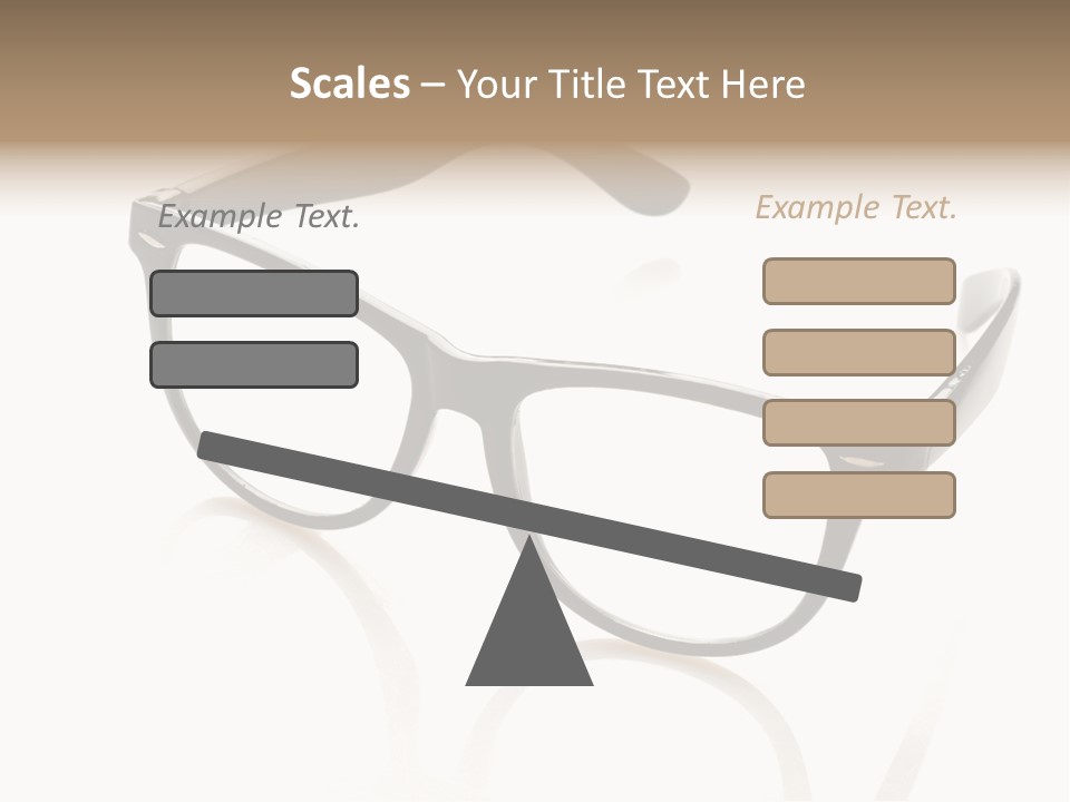 Contrast Background Lens PowerPoint Template