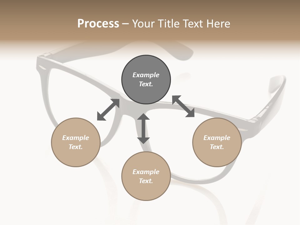 Contrast Background Lens PowerPoint Template