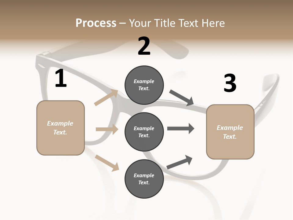 Contrast Background Lens PowerPoint Template