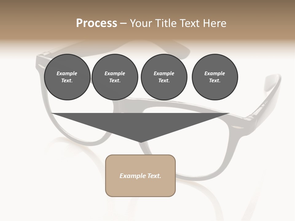 Contrast Background Lens PowerPoint Template