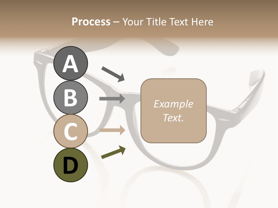 Contrast Background Lens PowerPoint Template