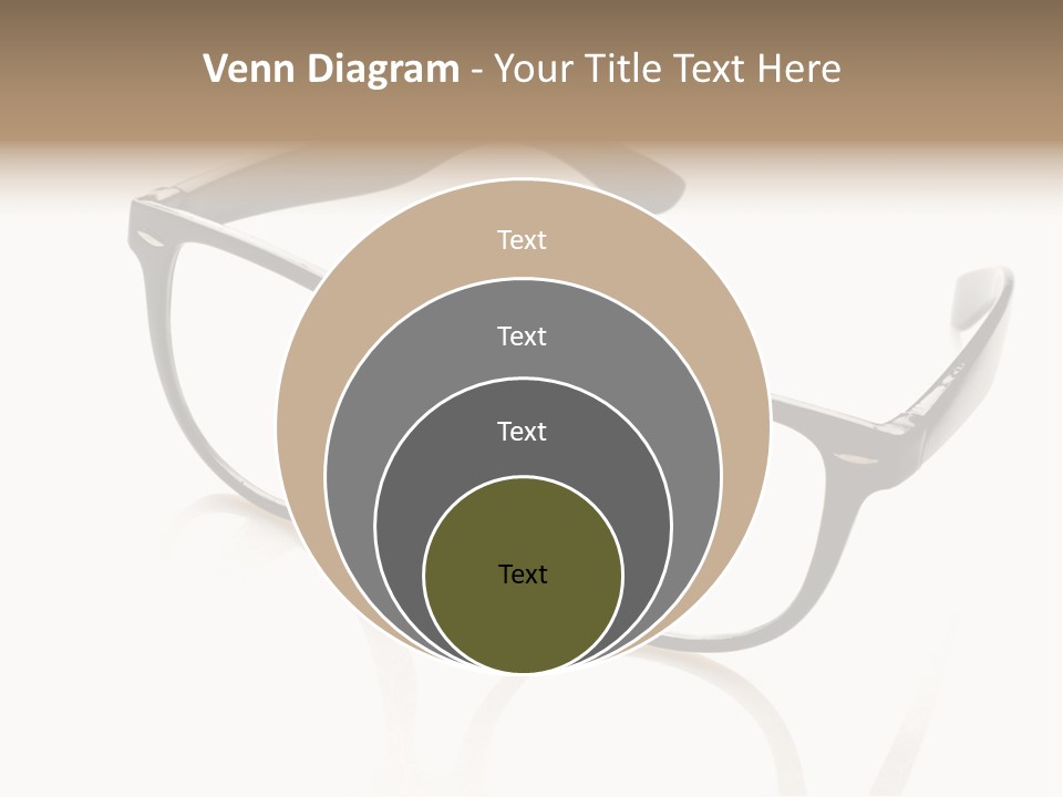 Contrast Background Lens PowerPoint Template