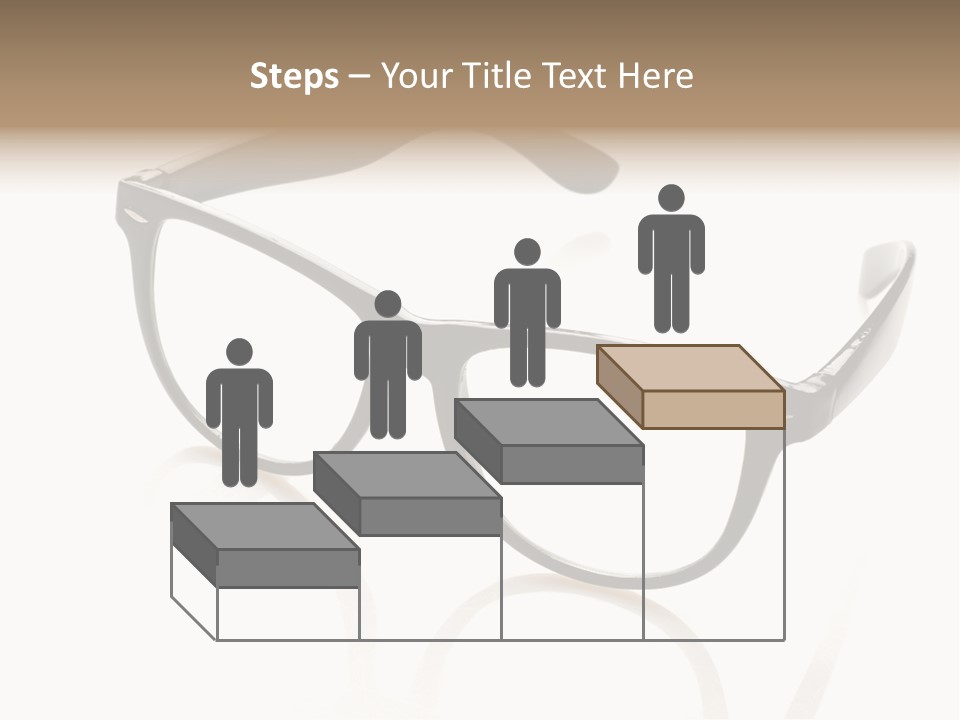 Contrast Background Lens PowerPoint Template