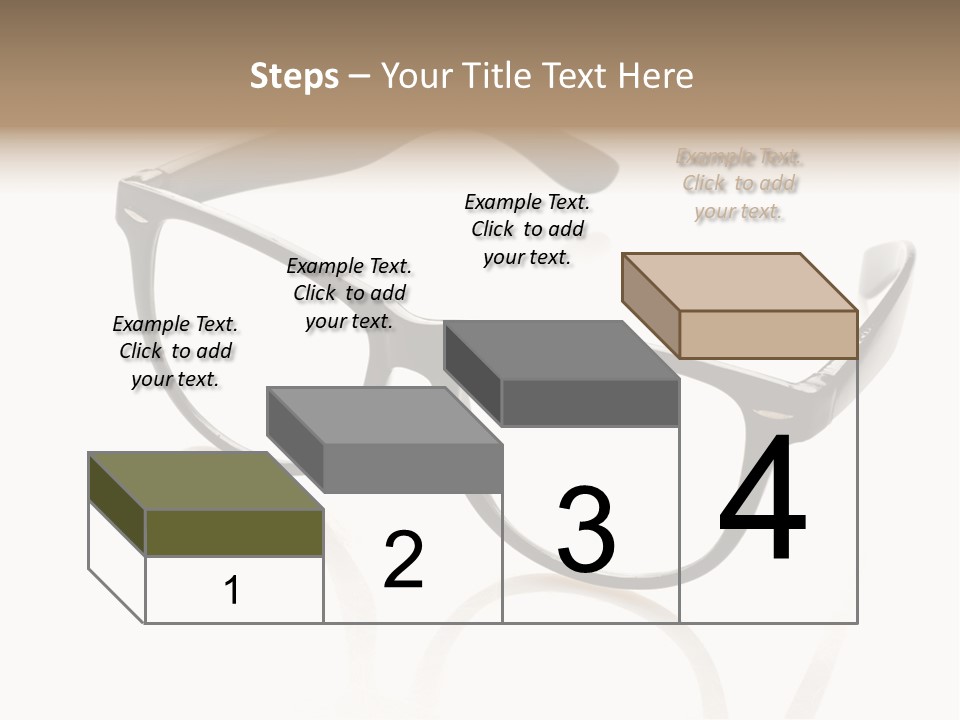 Contrast Background Lens PowerPoint Template