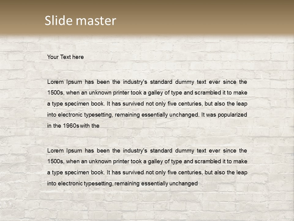 Cut Rugged Background PowerPoint Template