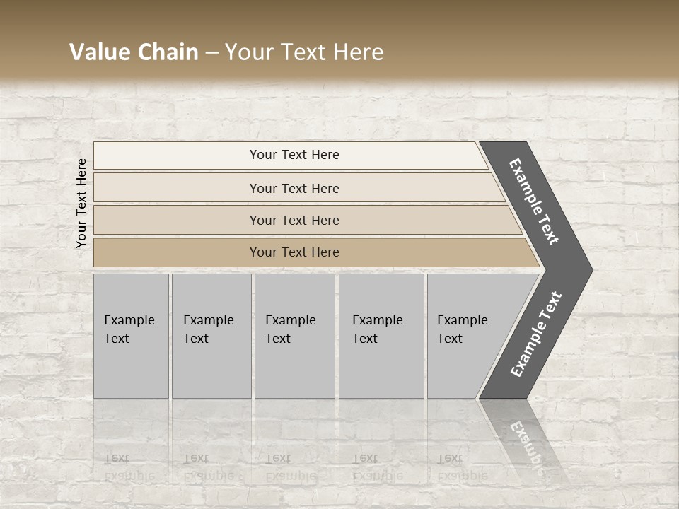 Cut Rugged Background PowerPoint Template