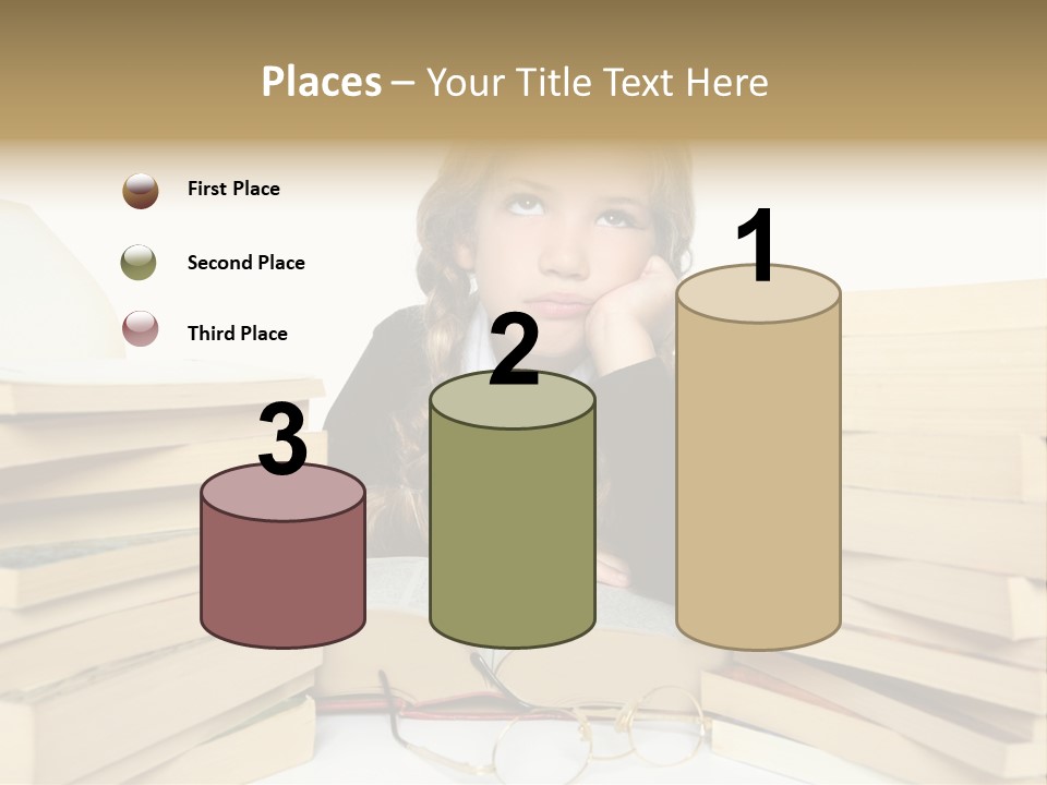 Portrait Preschool Literature PowerPoint Template