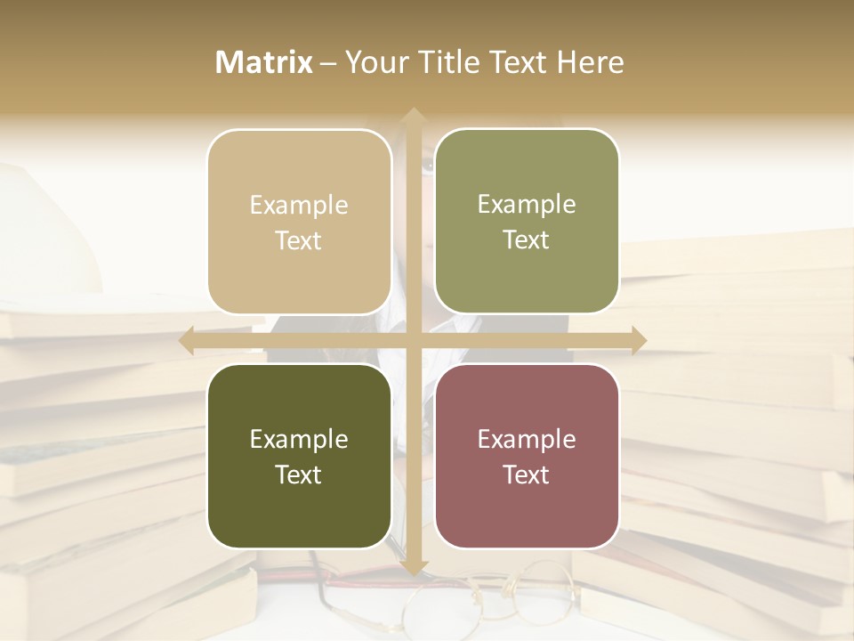 Portrait Preschool Literature PowerPoint Template