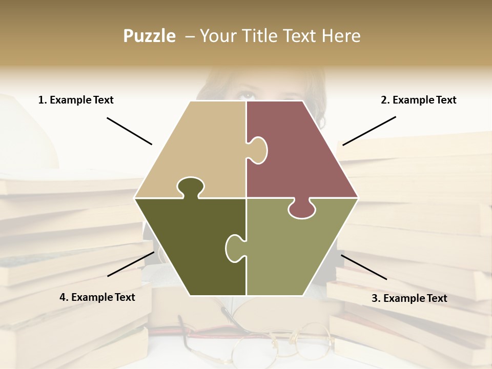 Portrait Preschool Literature PowerPoint Template