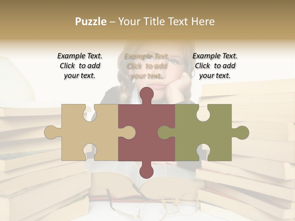 Portrait Preschool Literature PowerPoint Template