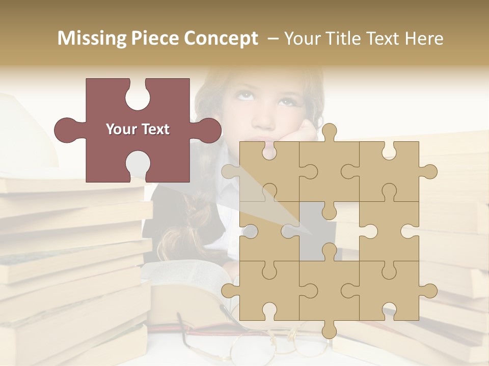 Portrait Preschool Literature PowerPoint Template