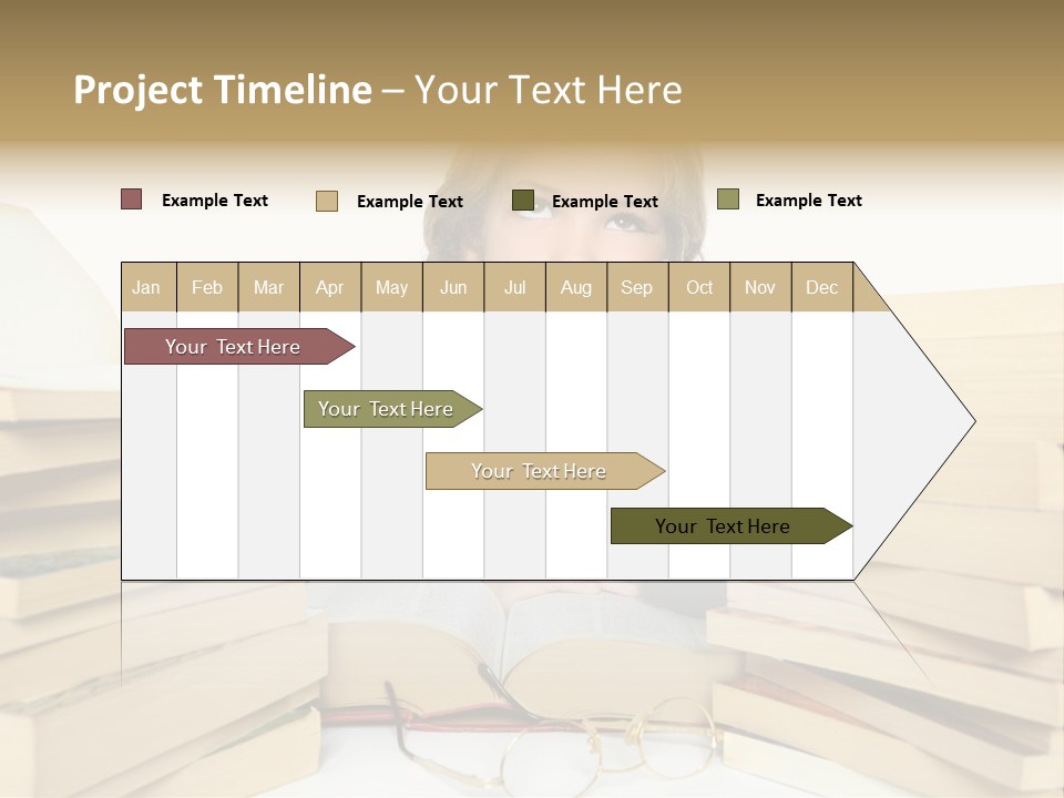 Portrait Preschool Literature PowerPoint Template