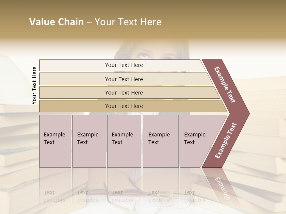 Portrait Preschool Literature PowerPoint Template