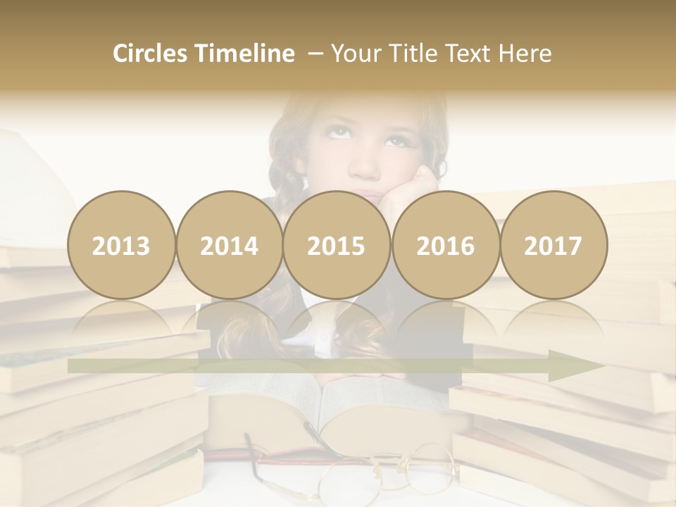 Portrait Preschool Literature PowerPoint Template