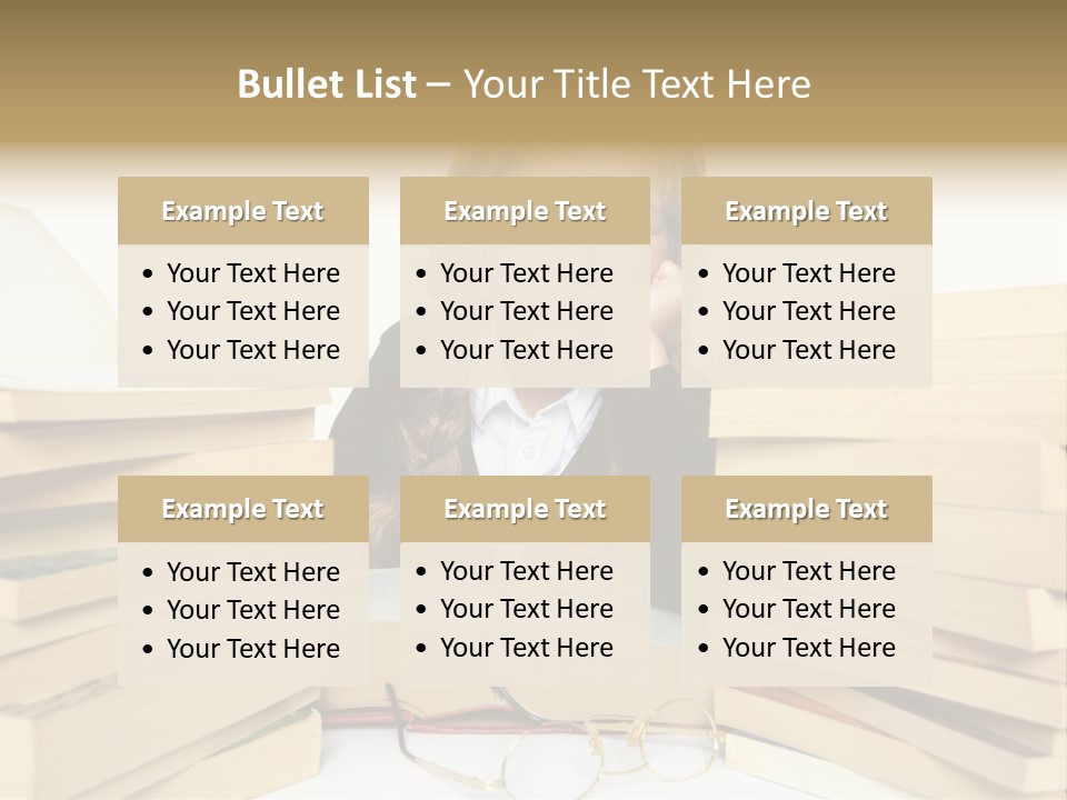 Portrait Preschool Literature PowerPoint Template