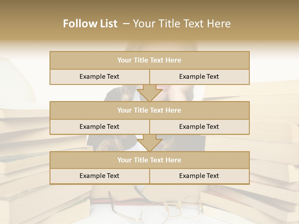 Portrait Preschool Literature PowerPoint Template