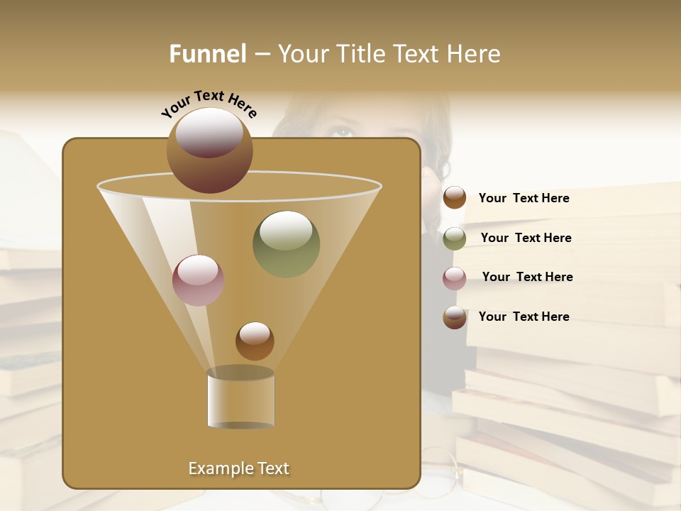 Portrait Preschool Literature PowerPoint Template