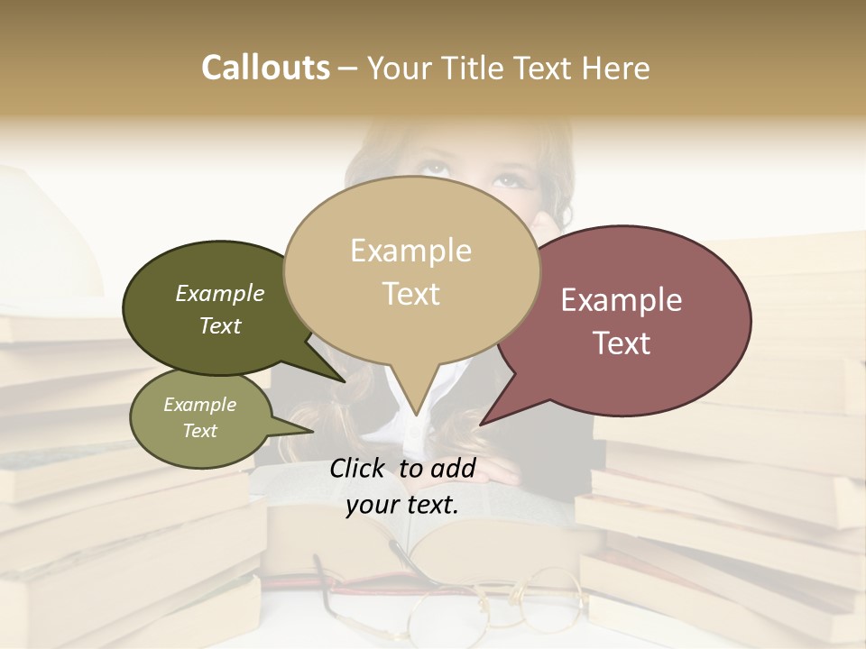 Portrait Preschool Literature PowerPoint Template