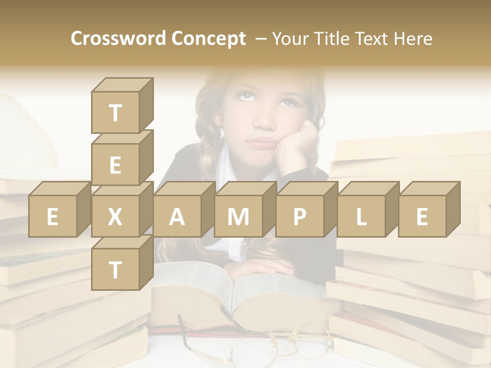 Portrait Preschool Literature PowerPoint Template