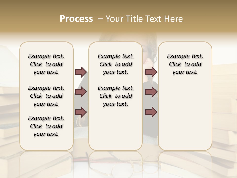 Portrait Preschool Literature PowerPoint Template