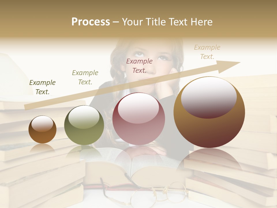 Portrait Preschool Literature PowerPoint Template