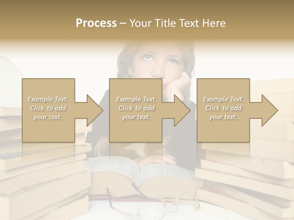 Portrait Preschool Literature PowerPoint Template