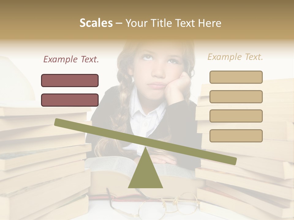 Portrait Preschool Literature PowerPoint Template