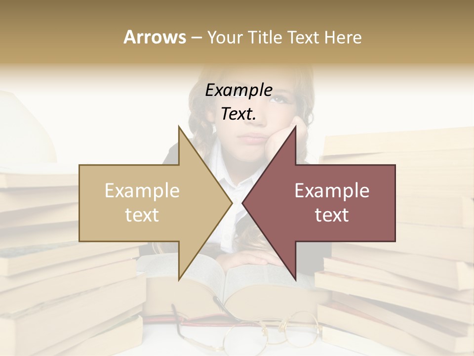 Portrait Preschool Literature PowerPoint Template