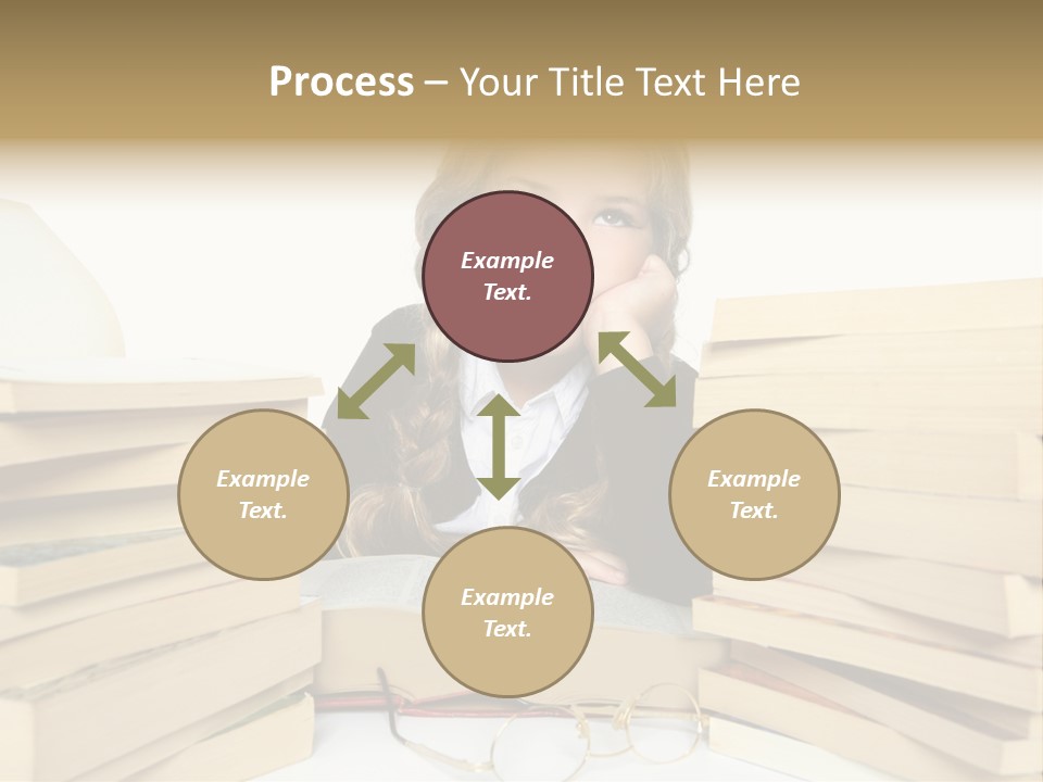 Portrait Preschool Literature PowerPoint Template