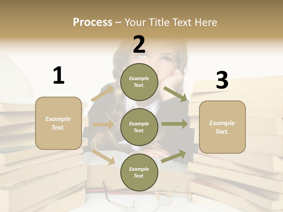 Portrait Preschool Literature PowerPoint Template