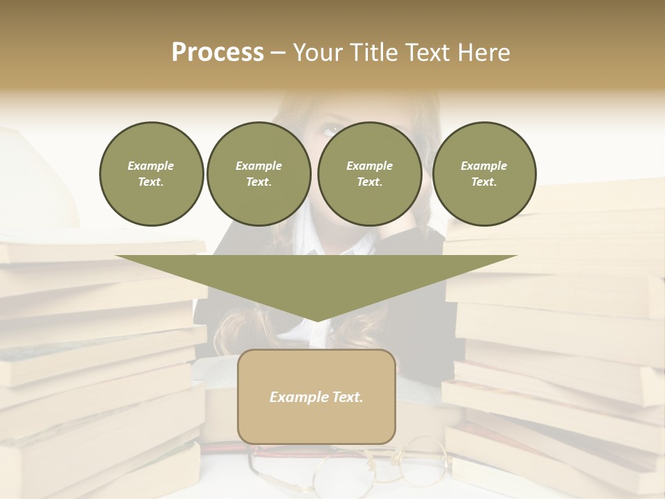 Portrait Preschool Literature PowerPoint Template