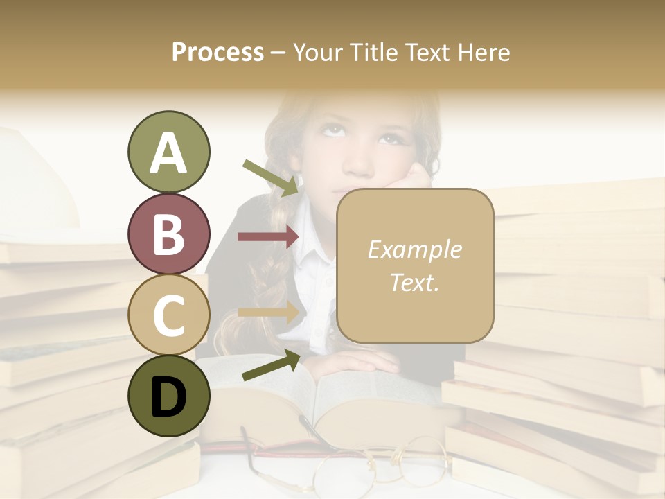 Portrait Preschool Literature PowerPoint Template