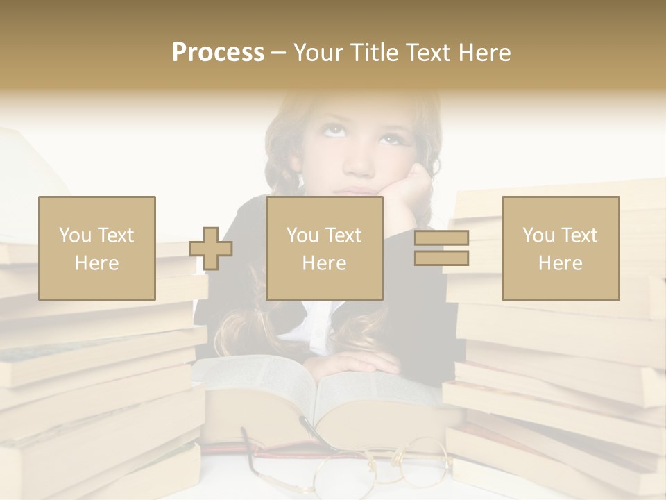 Portrait Preschool Literature PowerPoint Template