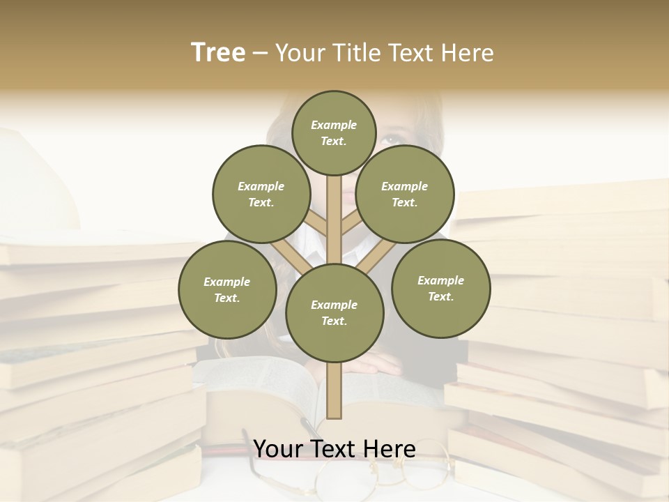 Portrait Preschool Literature PowerPoint Template