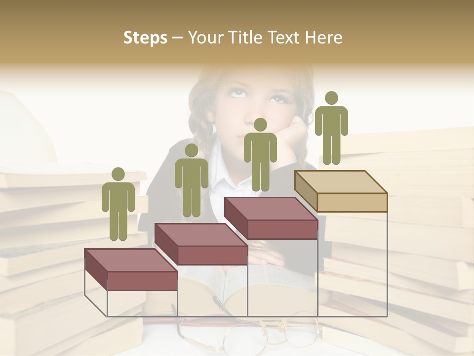 Portrait Preschool Literature PowerPoint Template