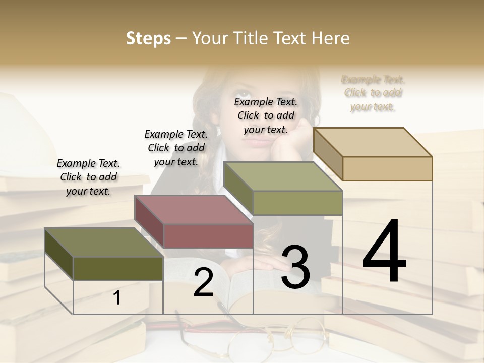 Portrait Preschool Literature PowerPoint Template