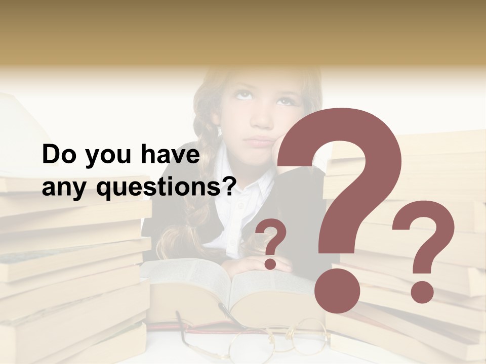 Portrait Preschool Literature PowerPoint Template