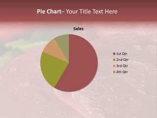 Eat Meat Ingredient PowerPoint Template