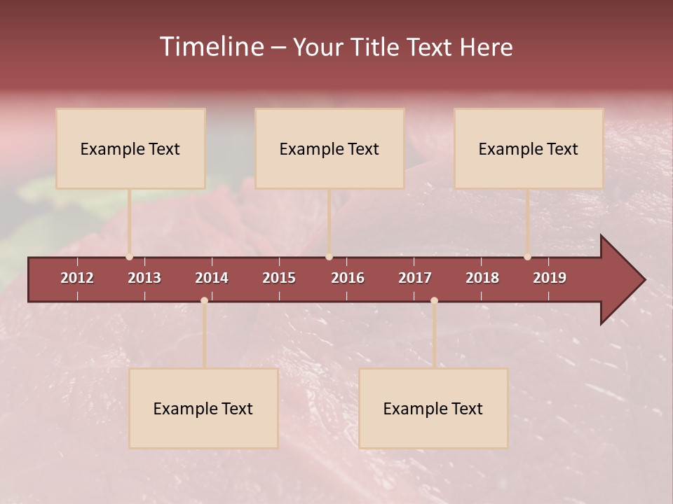 Eat Meat Ingredient PowerPoint Template