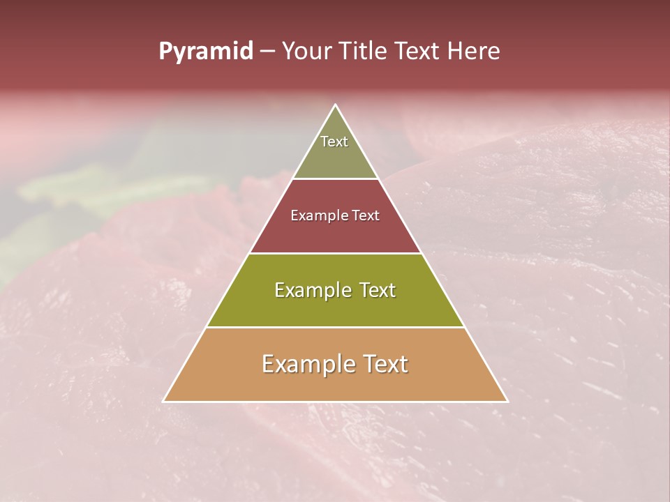 Eat Meat Ingredient PowerPoint Template