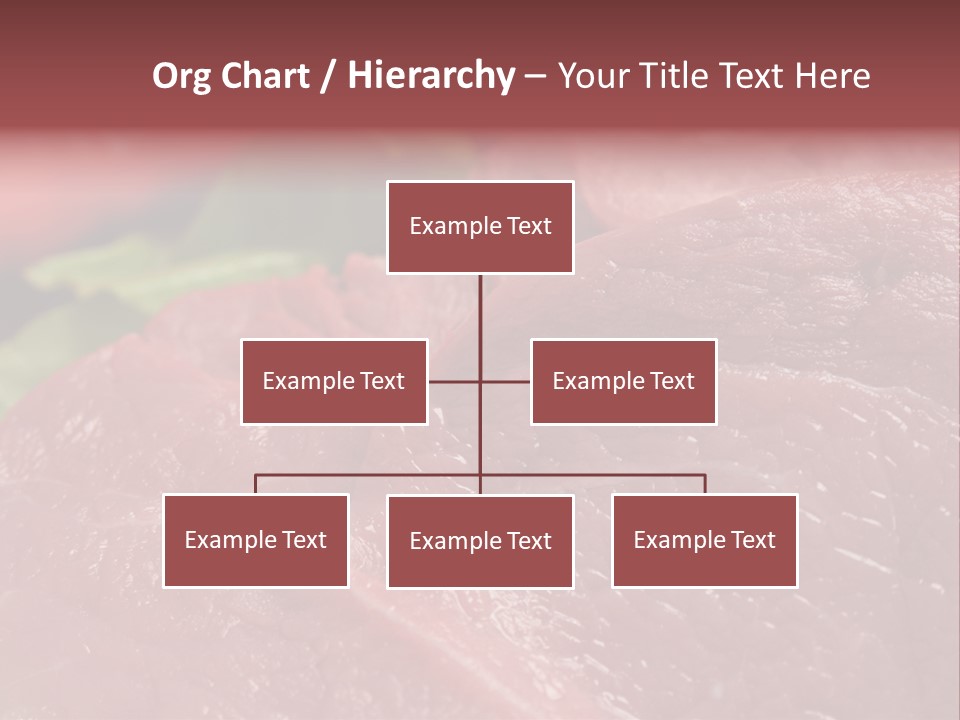 Eat Meat Ingredient PowerPoint Template