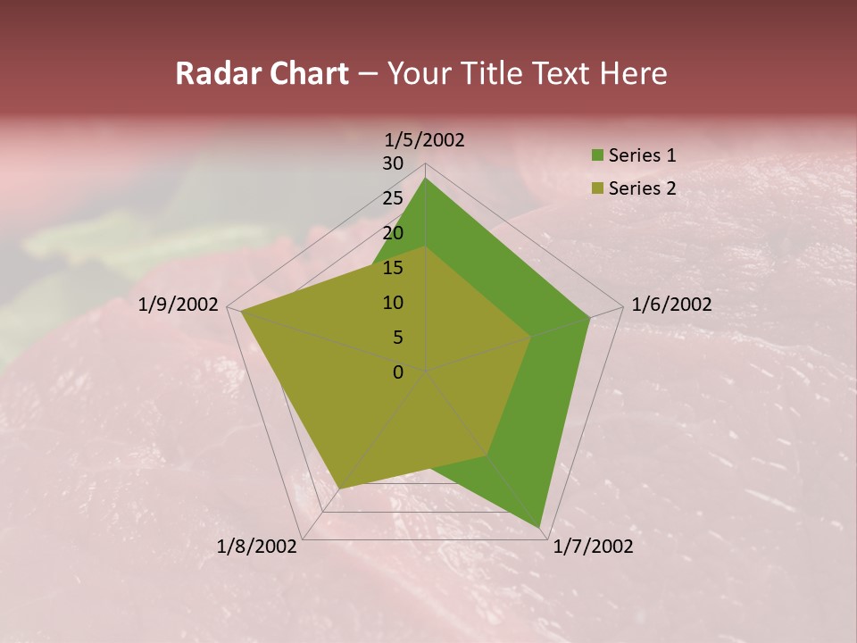 Eat Meat Ingredient PowerPoint Template