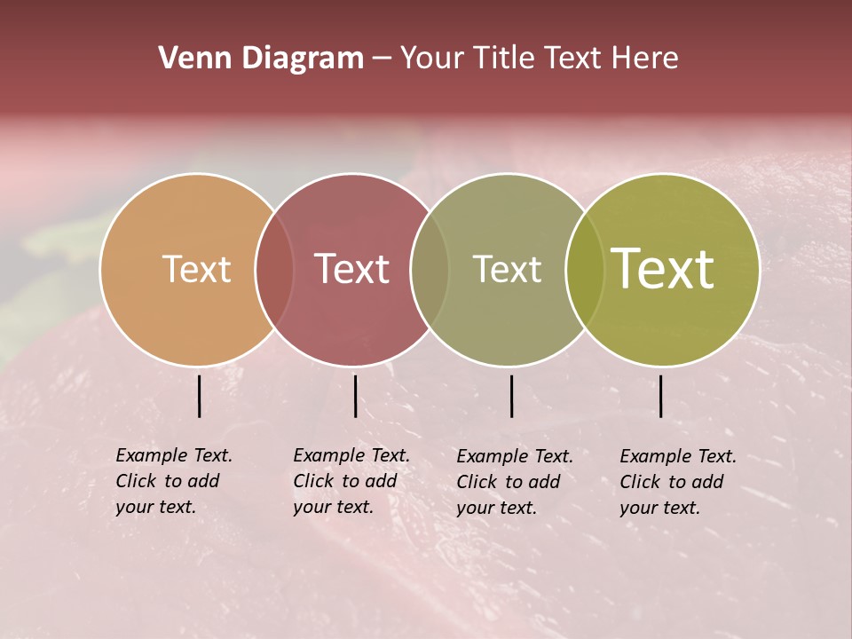 Eat Meat Ingredient PowerPoint Template