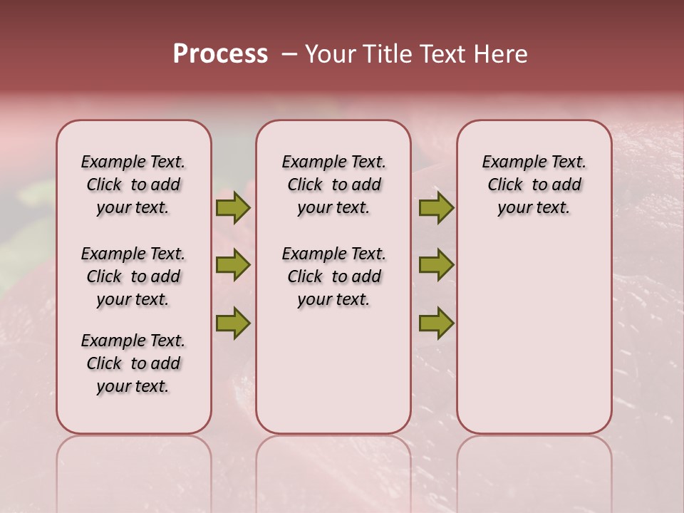Eat Meat Ingredient PowerPoint Template
