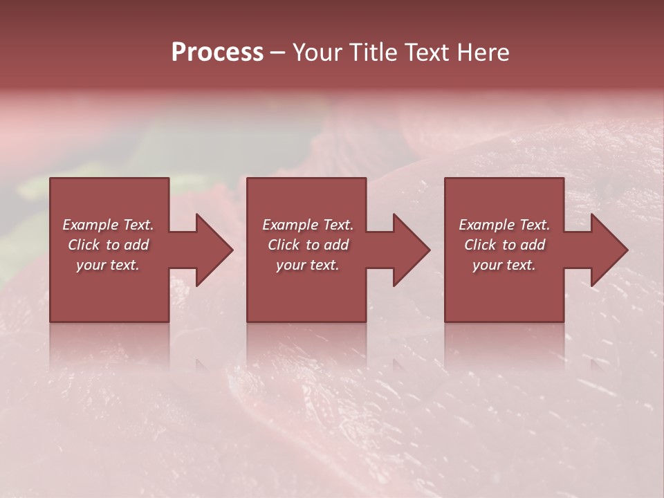 Eat Meat Ingredient PowerPoint Template