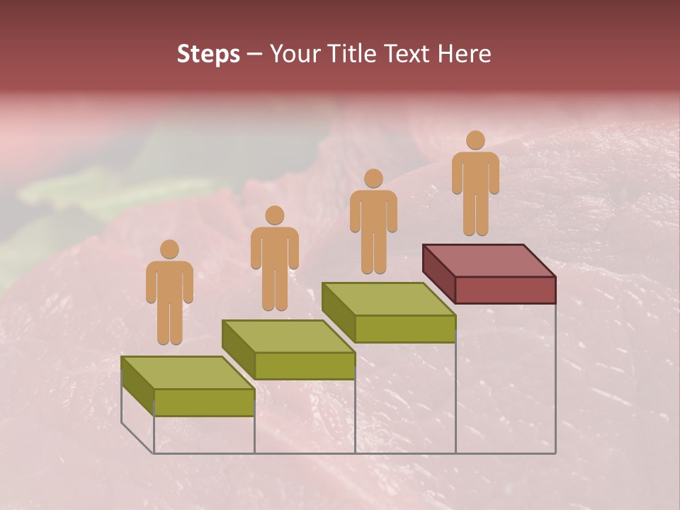 Eat Meat Ingredient PowerPoint Template