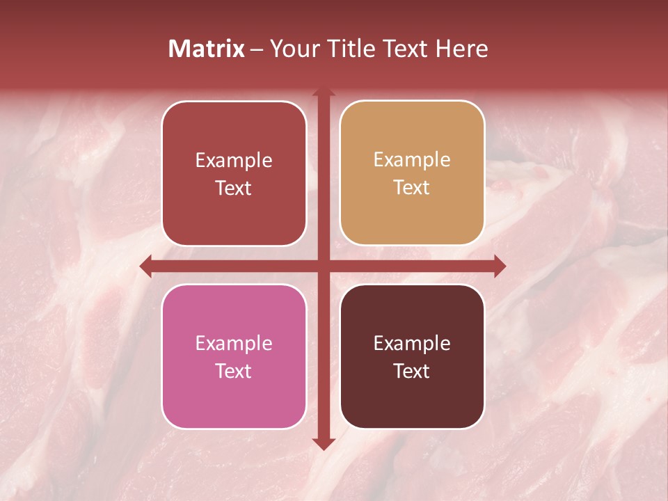 Uncooked Cooking Close Up PowerPoint Template