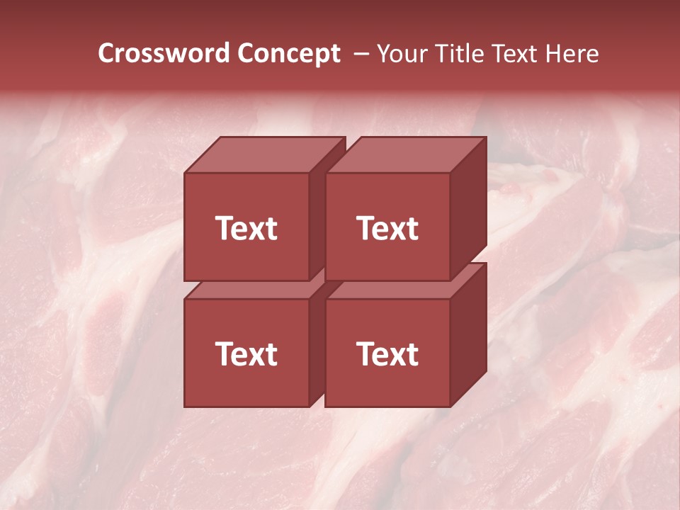 Uncooked Cooking Close Up PowerPoint Template