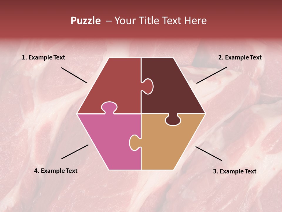 Uncooked Cooking Close Up PowerPoint Template